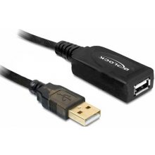 DeLOCK 15m USB 2.0 USB cable Black