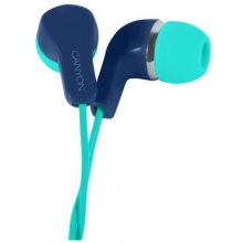 CANYON headphones EPM-02 Mic 1.2 m Blue...