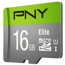 Флешка PNY Elite microSDHC 16GB UHS-I Class...