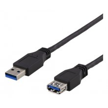 Deltaco Удлинительный кабель USB 3.1 Gen1, 2...