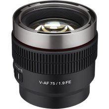 Samyang V-AF 75mm T1.9 FE lens for Sony