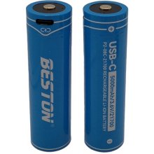 Rechargeable 21700 Size Battery with USB-C...