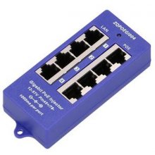 Extralink Gigabit PoE Injector 4 Port 4x...