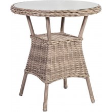 Home4you Table TOSCANA D65xH73cm, beige