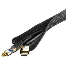 DELTACO LDR16 cable sleeve Black