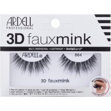 Ardell 3D Faux Mink 864 Black 1pc - False...