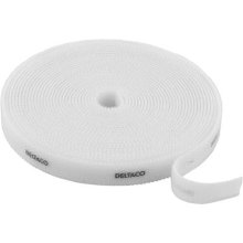 DELTACO CM05W cable tie Hook & loop cable...
