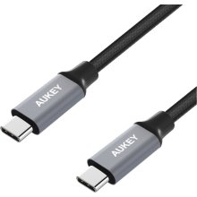 Aukey CABLE USB-C PD 60W, BRAIDED, 2M