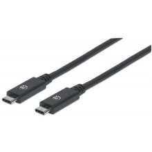 Manhattan USB 3.2 Kabel 10Gbit/s C-Stecker...