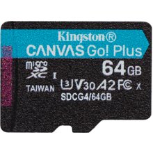 Kingston 64GB MSDXC CANVAS GO PLUS 200R GEN4...