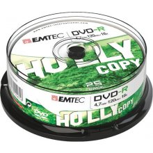 Диски Emtec DVD-R 4.7GB 25pcs 16x Cake...
