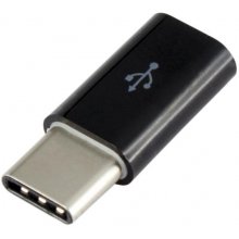 Sbox Micro USB 2.0 F. -> TYPE C M. black...