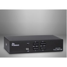 Inter-Tech AS-41HA HDMI KVM switch Black