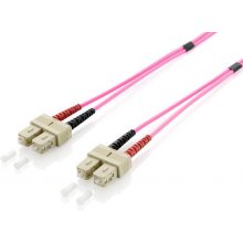 Equip SC/SC Fiber Optic Patch Cable, OM4, 5m
