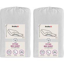 Bradley Fitted Bedsheet, 140 x 200 x 25 cm...