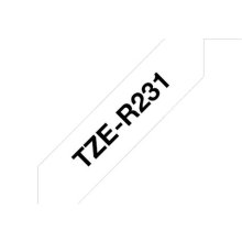 Brother TZE-R231 label-making tape Black on...