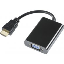 DELTACO HDMI kuni VGA-adapter, 19-pin ha -...