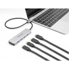 DeLOCK USB 10 Gbps USB Type-C Hub mit 4x USB...