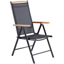 Mirpol Garden chair 2pc. IZZY black