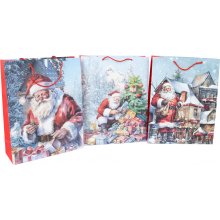 Home4you Kinkekott SANTA L, 31x40x12cm, mix