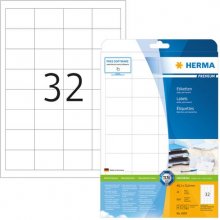 Herma Labels 48,3x33,8 25 Sheets DIN A4 800...