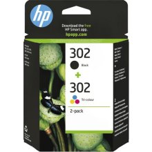HP 302 2-pack Black/Tri-color Original Ink...