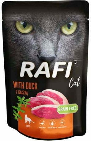 DOLINA NOTECI Rafi Cat Adult with duck - wet cat food - 100g - Pets24.ee