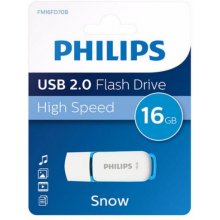 Philips USB 2.0 16GB Snow Edition Ocean Blue