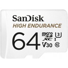 Mälukaart SanDisk 64GB High Endurance...