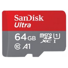 Флешка SanDisk 64GB ULTRA MICROSDXC + SD...