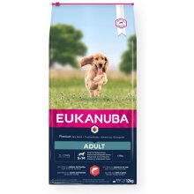 EUKANUBA Adult Small&Medium Salmon - dry dog...