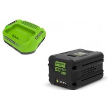 60V 4Ah battery pack + 2A charger Greenworks...