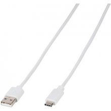 Vivanco 39452 mobile phone cable White 1 m...