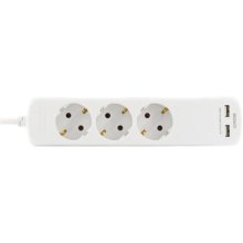 Deltaco GT-160 power extension 1.5 m 3 AC...