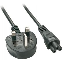 Lindy 2m UK 3 Pin to C5 Mains Cable, lead...
