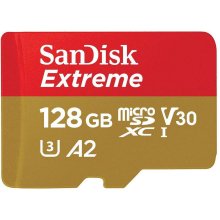 Mälukaart Sandisk SD Micro 128GB+ad. Rescue...
