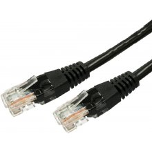 Cable Patchcord cat.6 RJ45 UTP 7,5m. black