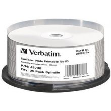 Toorikud Verbatim 1x25 BD-R Blu-Ray 25GB 6x...
