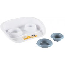 KERBL Dog/Cat Bowl Stand - 1x300 ml / 1x250...