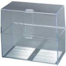 Herlitz Karteikasten A6 leer transparent für...