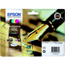 Tooner Epson Patrone 16 4er-Pack black +...