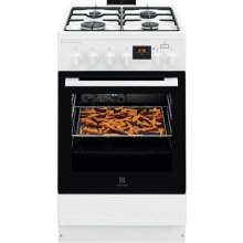 Electrolux Gas cooker/el.oven, 50cm, white