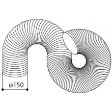 Faber Circular hose 150 mm, 1,5 m