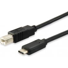 EQUIP USB 2.0 Type C to Type B Cable, 1m