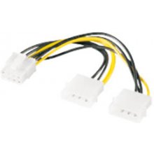 Mcab Goobay 2x 4pin - 8pin PCI Express