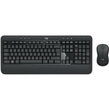 LOGITECH Wireless Keyboard+Mouse MK540 black...