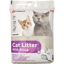 FLAMINGO Cat Litter Blend with silica 15kg