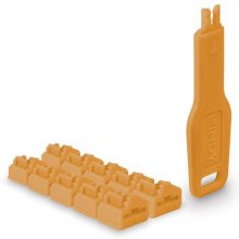 Lindy RJ45 Port Schlösser Orange, 10 Stck +...