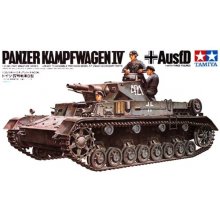 Tamiya Plastic model German tank Pzkpw IV...