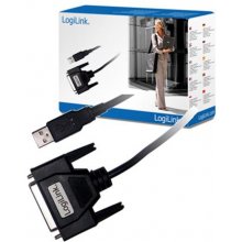 LogiLink USB-Kabel D-Sub 25-pin parallel...